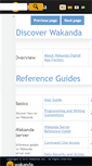 Mobile Screenshot of doc.wakanda.org